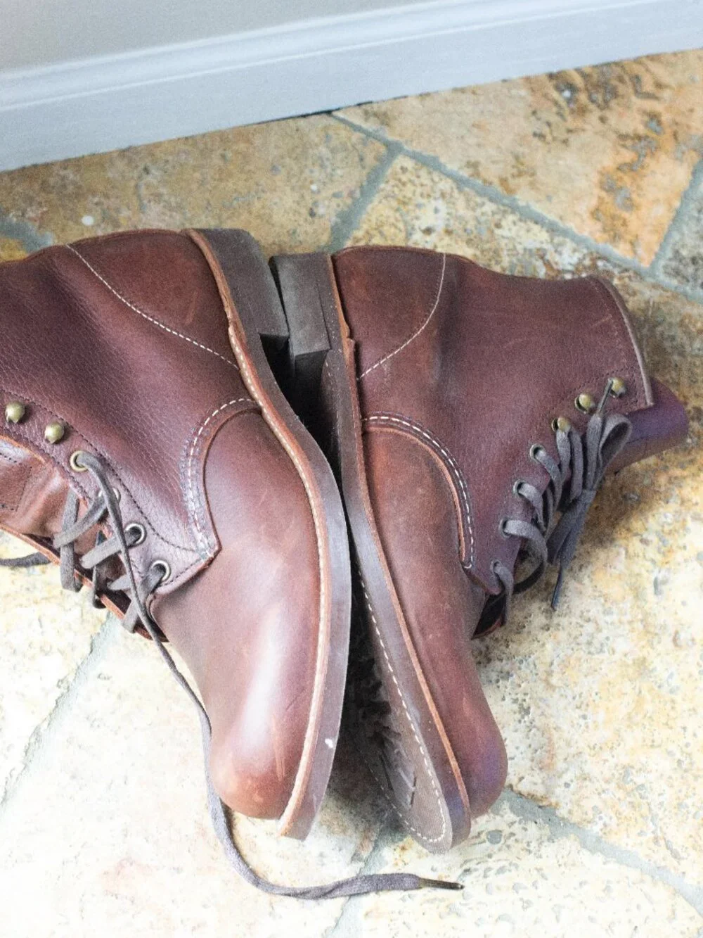 Red Wing 3340 Blacksmith Boots Briar Oil Slick Men’s 9.5 Like New